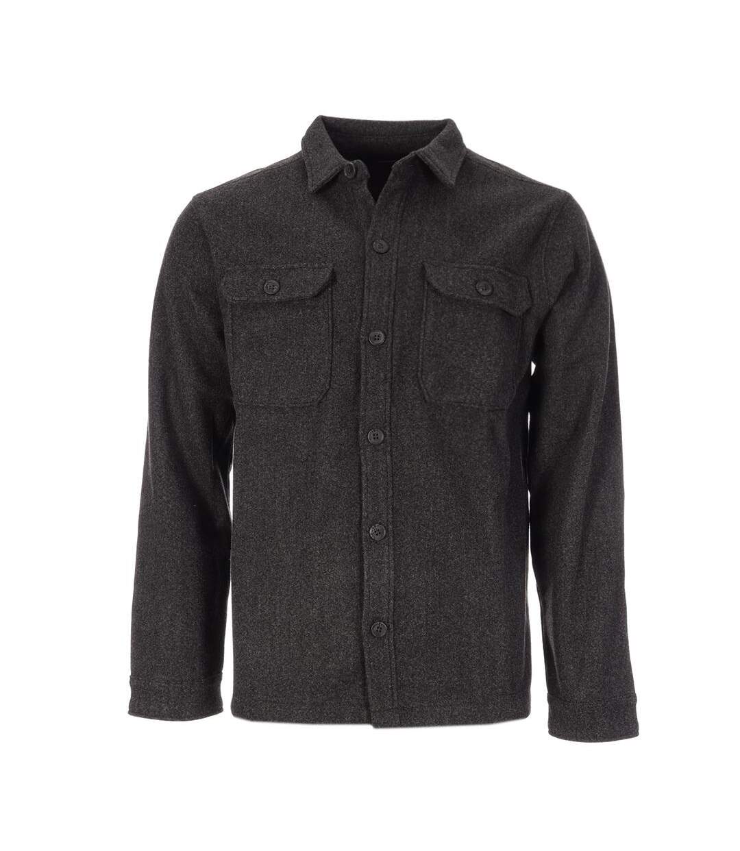Veste grise homme rms26  flanelle-1