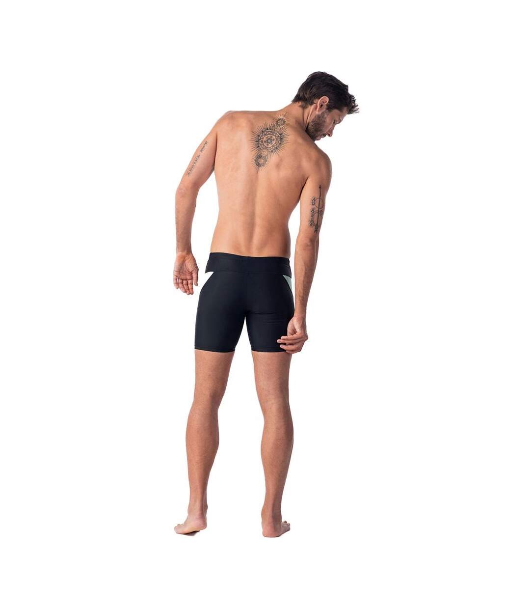 Short De Bain Fiero Homme Noir Menthe Au Lait Aquawave-4