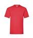 T-shirt Valueweight Adulte Rouge Fruit Of The Loom-1
