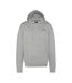 Sweat à capuche gris homme schott cap petit - l-1