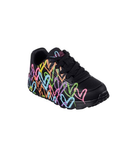 Basket Enfant à Lacets Skechers Uno Lite-Spread The Love