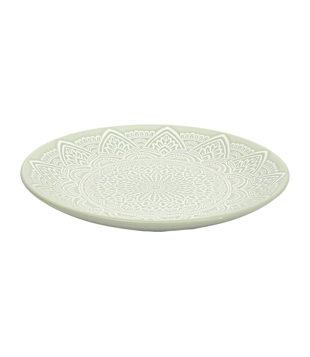 Lot de 6 Assiettes à Dessert Sahara 19cm Vert-2