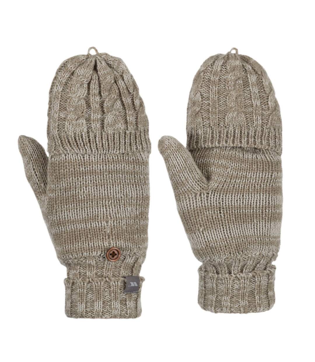 Gants de ski mittzu femme champignon foncé Trespass