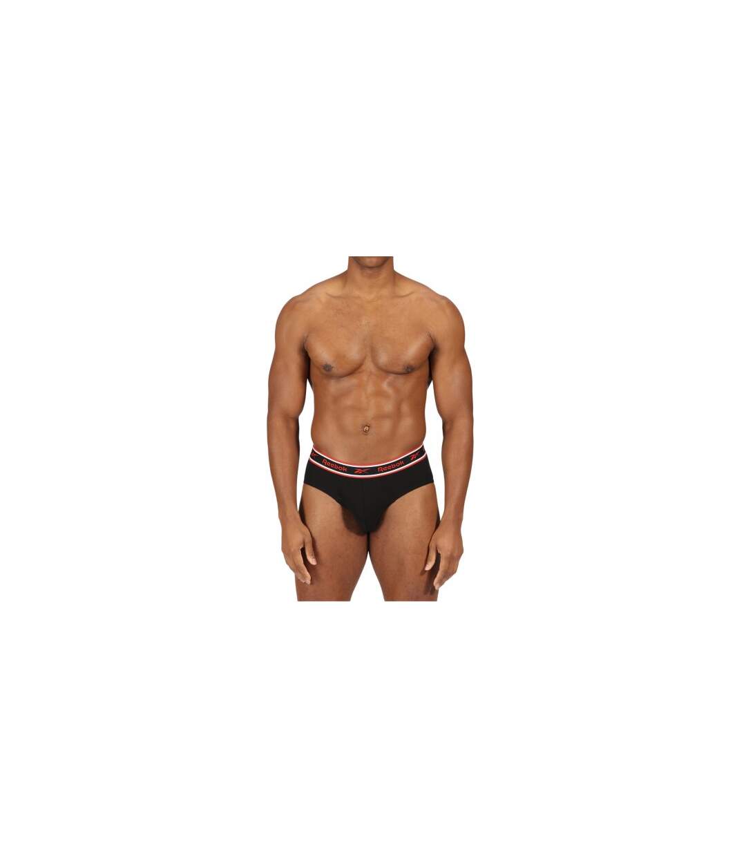 Lot De 3  Slips Homme Noir Reebok-1