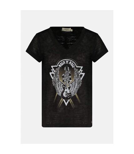 T-shirt imprimé rock DELTAROCK