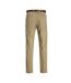 Pantalon fluide marron homme jack & jones tollie-3