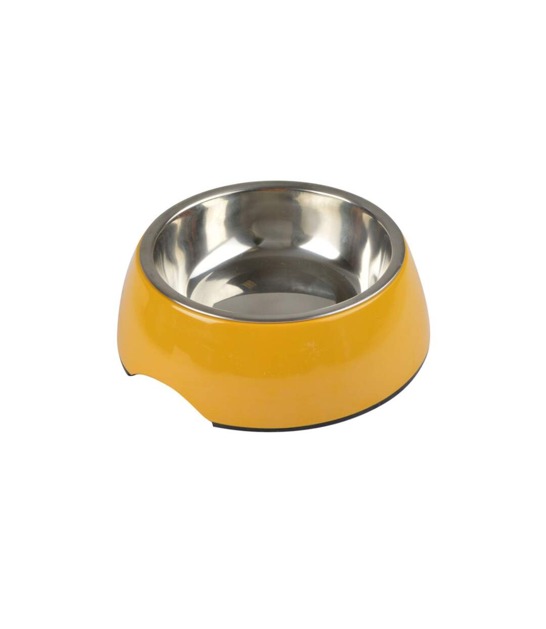 Gamelle pour Chien & Chat Bol Inox 17cm Moutarde-1