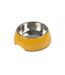 Gamelle pour Chien & Chat Bol Inox 17cm Moutarde-1