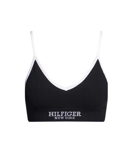 Brassière Motif/style Logo Femme Rose Foncé Violet Tommy Hilfiger