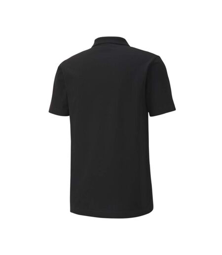 Polo noir homme puma teamgoal