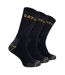 Mens 3 Pack Real Work Cotton Socks-1