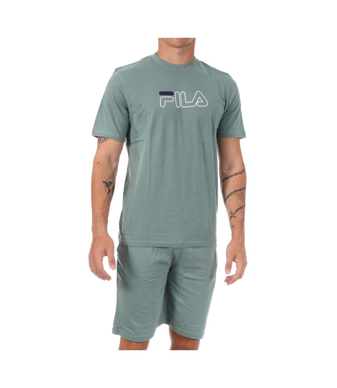 Ensemble vert homme fila ss24spm089-1