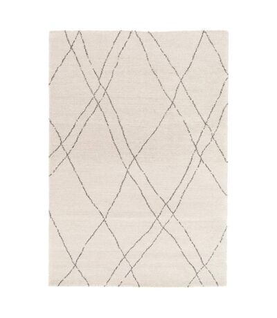 Tapis salon et chambre tissé motif abstrait VELURE 3