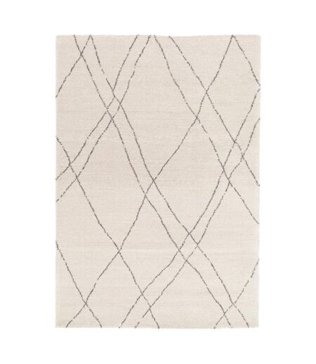 Tapis salon et chambre tissé motif abstrait VELURE 3