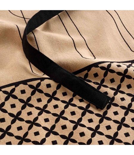 Tablier en Coton Recyclé Cuisiline 84cm Beige