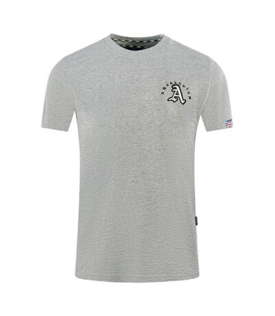 T-shirt Motif Brodé London Homme Gris Aquascutum
