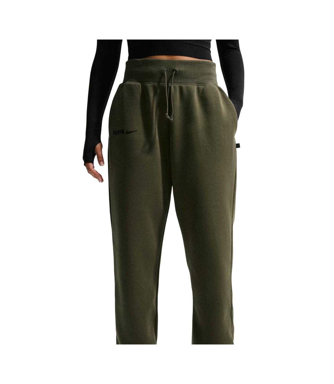 Pantalon De Jogging Motif/style Phénix Saint-germain Femme Vert Kaki Noir Nike-3