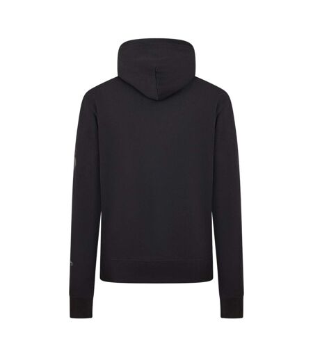 Mens Regular Long-sleeved Hoodie Black Money