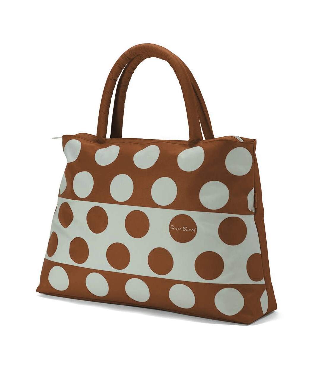 Benzi - Sac de plage Pois - marron/blanc - 2697-1