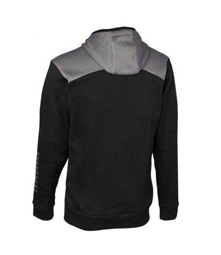 Sweat À Capuche Oxford Homme Noir Gris Select