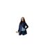 Womens/ladies Carisbrooke Softshell Waterproof Jacket Navy Blue Regatta-1