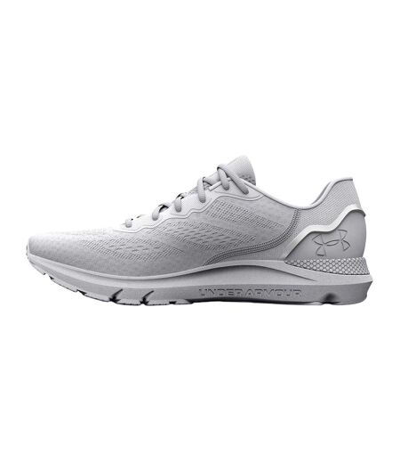 Womens/ladies Hovr Sonic 6 Cushioned Running Shoes White Under Armour