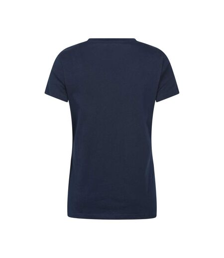 Womens/ladies lake district sunrise t-shirt navy Mountain Warehouse