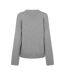 Womens/ladies Drop Shoulder Jumper Charcoal Jack Wills-3