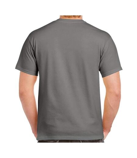 Unisex Adult Ultra Cotton T-shirt Charcoal Solid Gildan