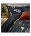 Pine winter duvet cover set navy Furn