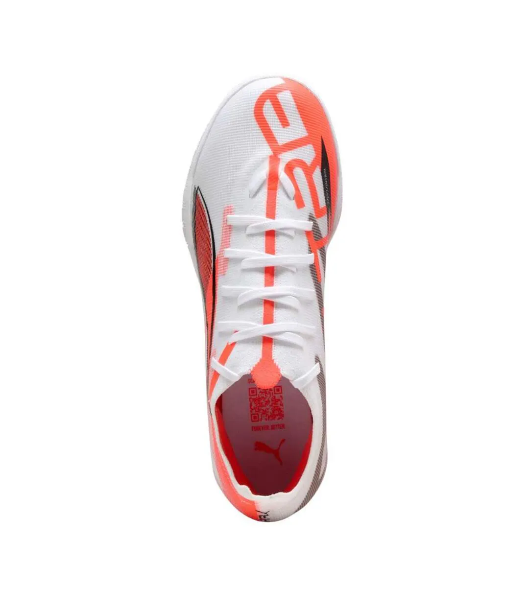 Chaussures De Foot En Salle Entraînement Ultra Match Homme Blanc Orange Puma-3