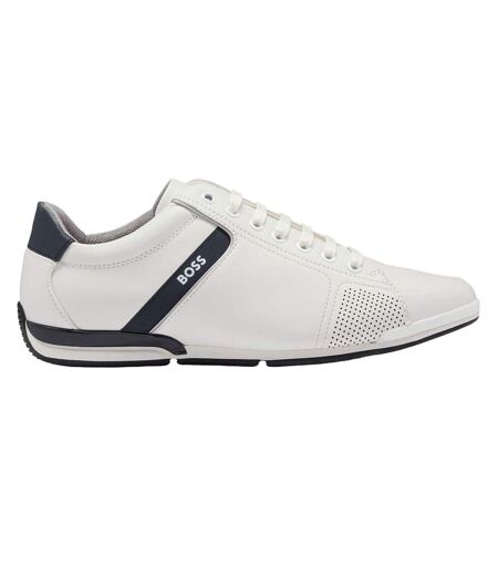 Mens Saturn Low Cut Trainers White Boss