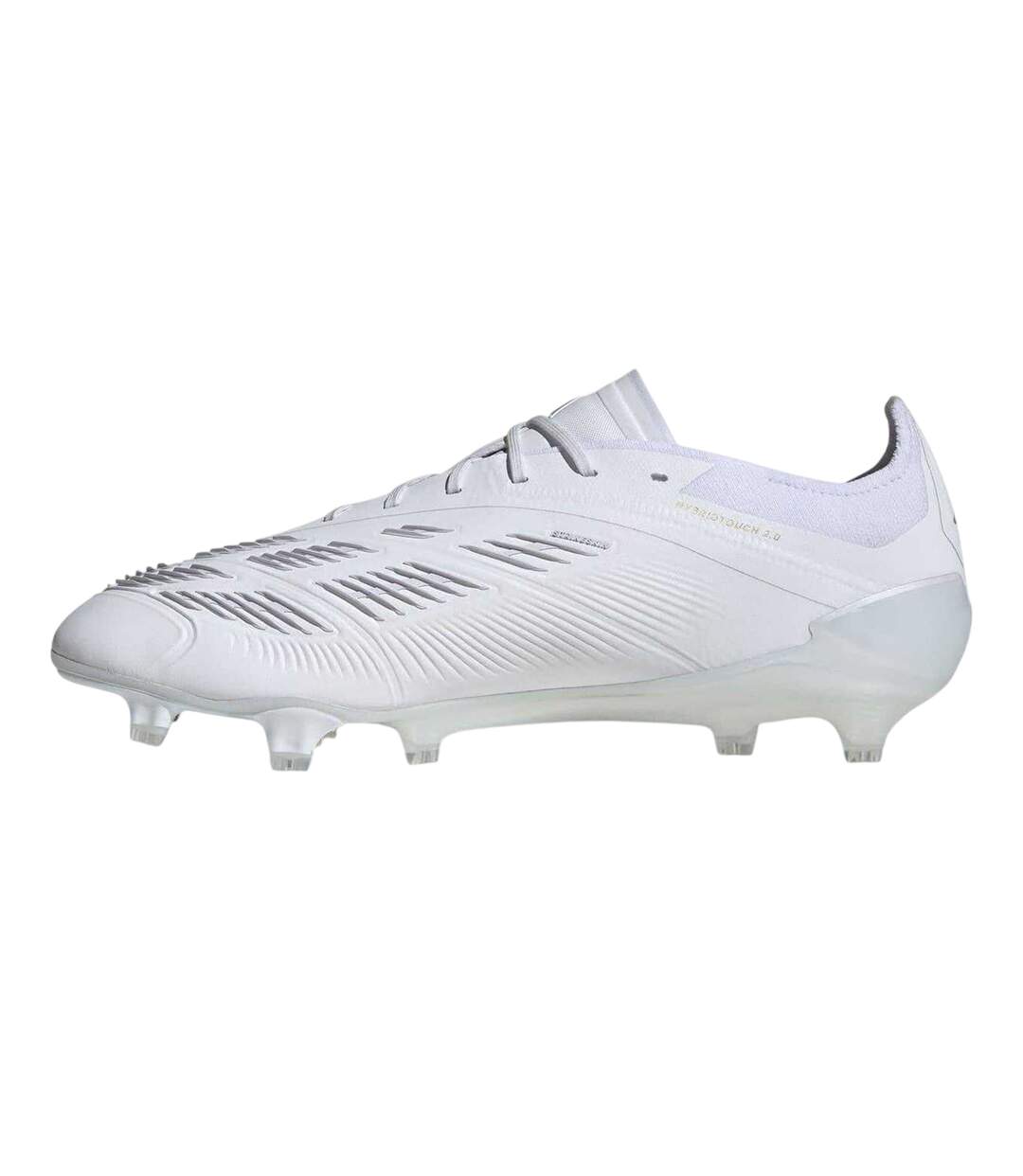 Mens Predator Elite Firm Ground Football Boots White Gold Adidas-3