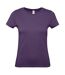 Womens/ladies #e150 t-shirt urban purple B&C