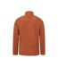 Mens snowdon ii fleece top rust Mountain Warehouse