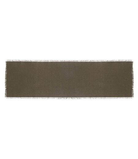 Chemin de Table Maha 38x140cm Vert Kaki
