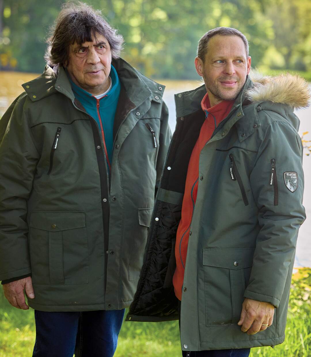 Parka GRAND FROID à Capuche Fausse Fourrure amovible-15