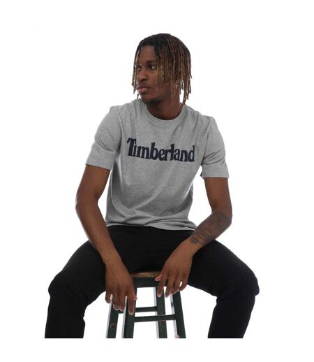 T-shirt northwood homme gris chiné Timberland