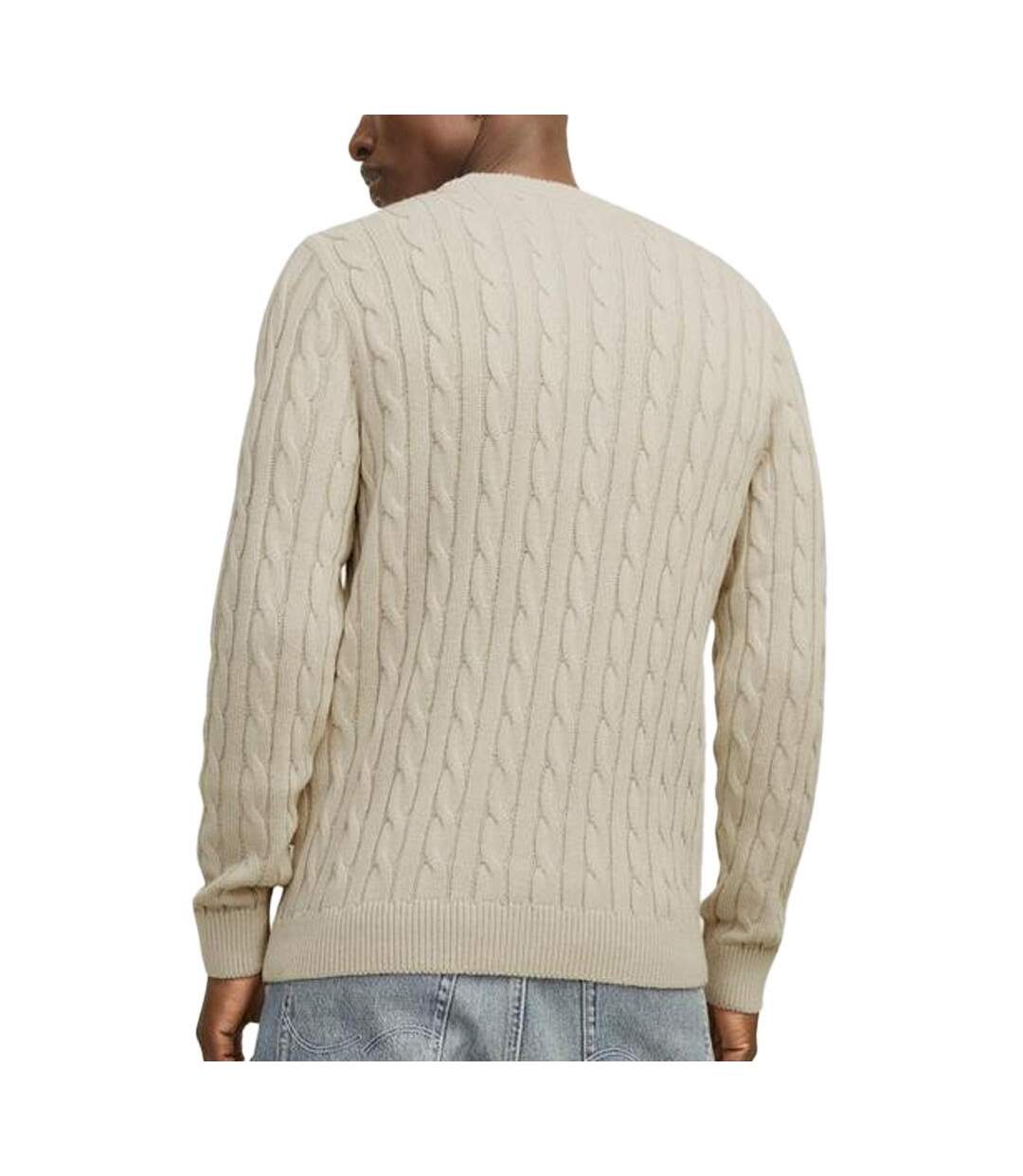 Pull écru homme jack & jones hross-2