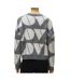 Pull blanc/gris femme vero moda love-2
