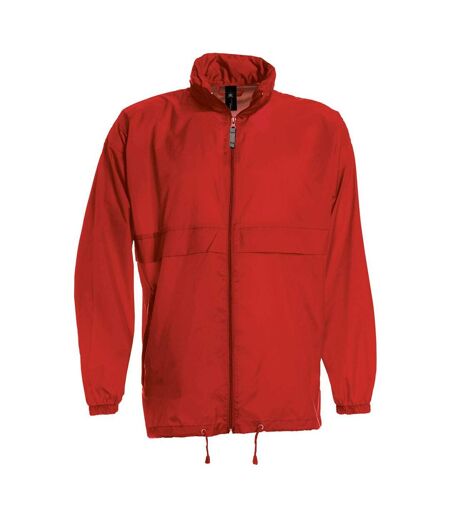 B&c Sirocco Mens Lightweight Jacket / Vestes Extérieures Pour Hommes Rouge B And C