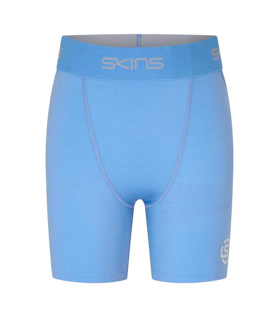 Mens Series-1 Fitted Compression Shorts Blue Skins-1
