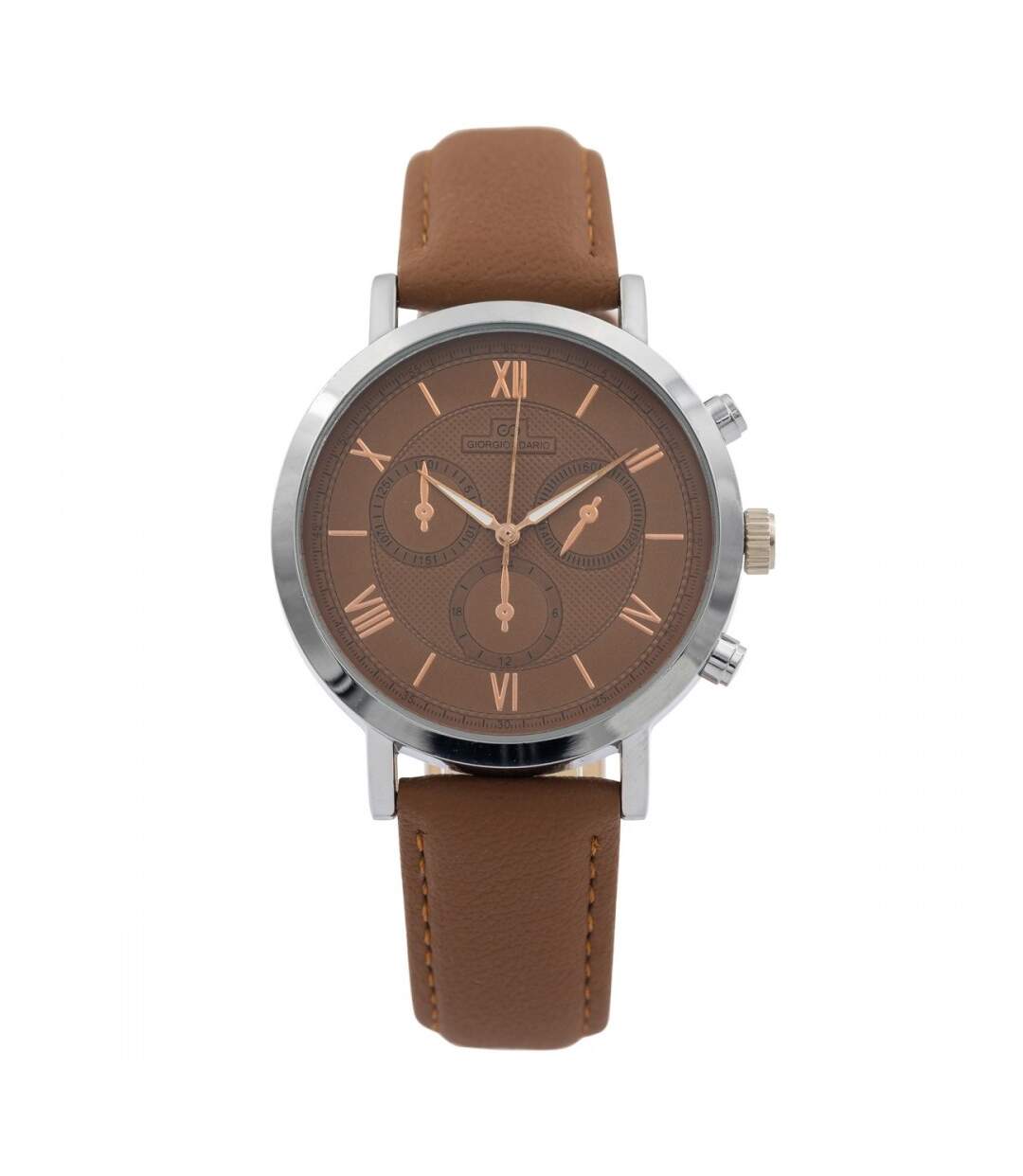 Sublime Montre pour Homme Marron GIORGIO