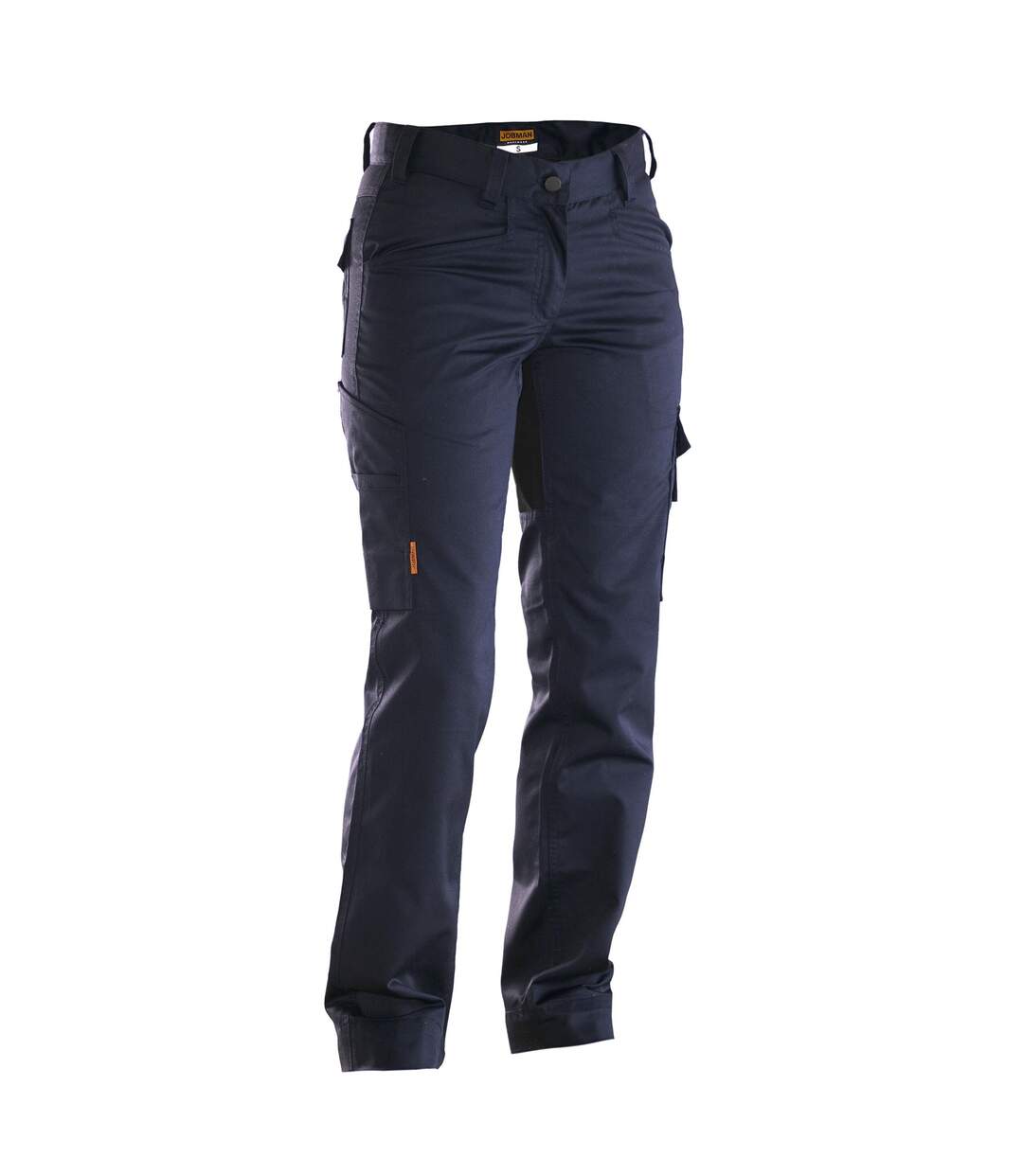 Womens/ladies Service Stretch Trousers Black Jobman-1