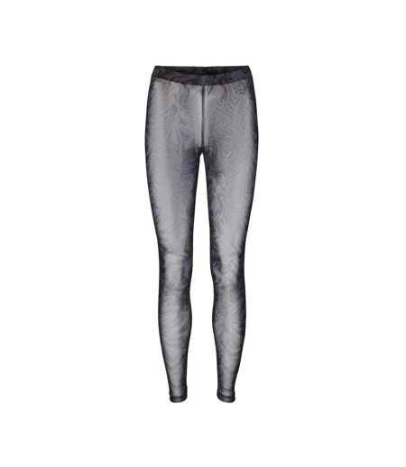 Legging Noir/Marine Femme Vero Moda Lia - L