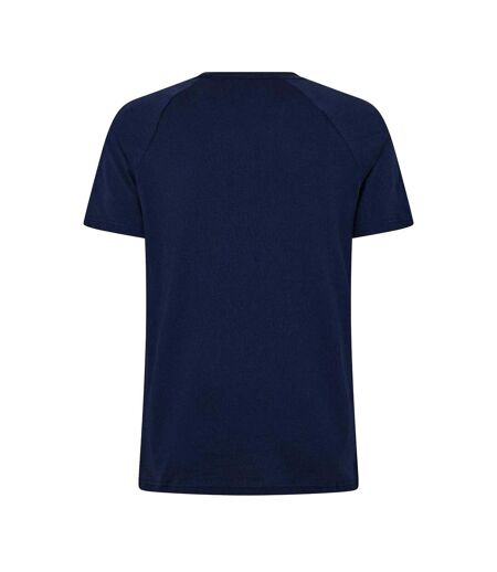 T-shirt Manches Raglan Motif/style Logo Homme Bleu Marine Boss