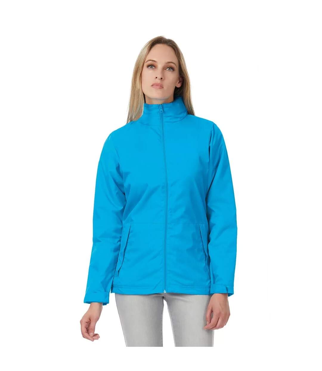 Veste Multi-active Femme Bleu Atoll Gris B&C-1