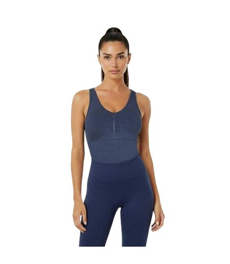 Débardeur Sans Manches Femme Bleu Marine USA