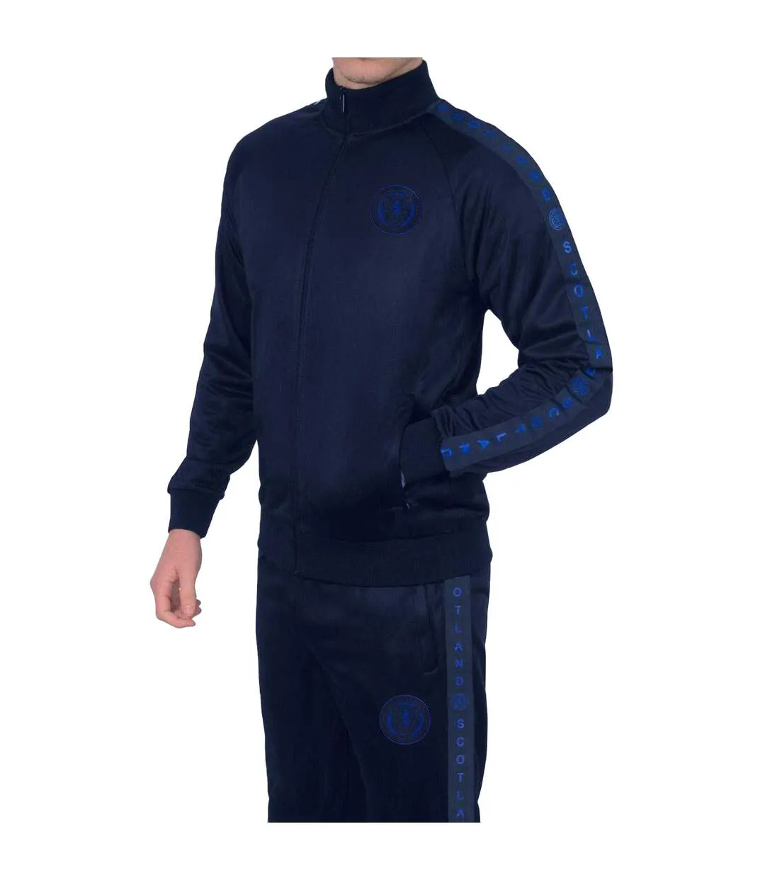 Ensemble De Survêtement Homme Bleu Marine Foncé Scottish FA-2