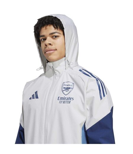 Veste Motif/style Arsenal Fc Homme Gris Adidas